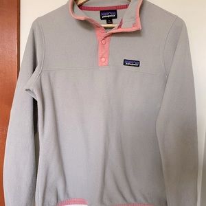 Patagonia snap pull over fleece